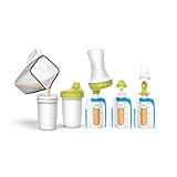 Kiinde Foodii Baby Food Maker System for Homemade Squeeze Pouches with Reusable Spouts, Spoons, F... | Amazon (US)