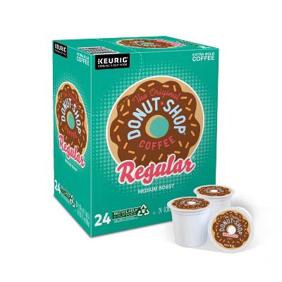 The Original Donut Shop Regular Keurig K-Cup Coffee Pods - Medium Roast - 24ct | Target