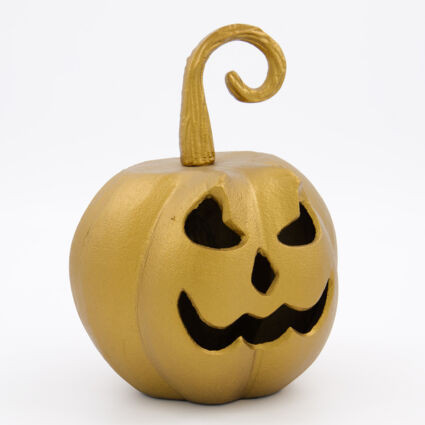 Gold Pumpkin Ornament | TK Maxx