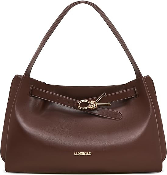 Hobo Bag for Women Purses and Handbags Shoudler Bag with Belted Detailing | Amazon (US)