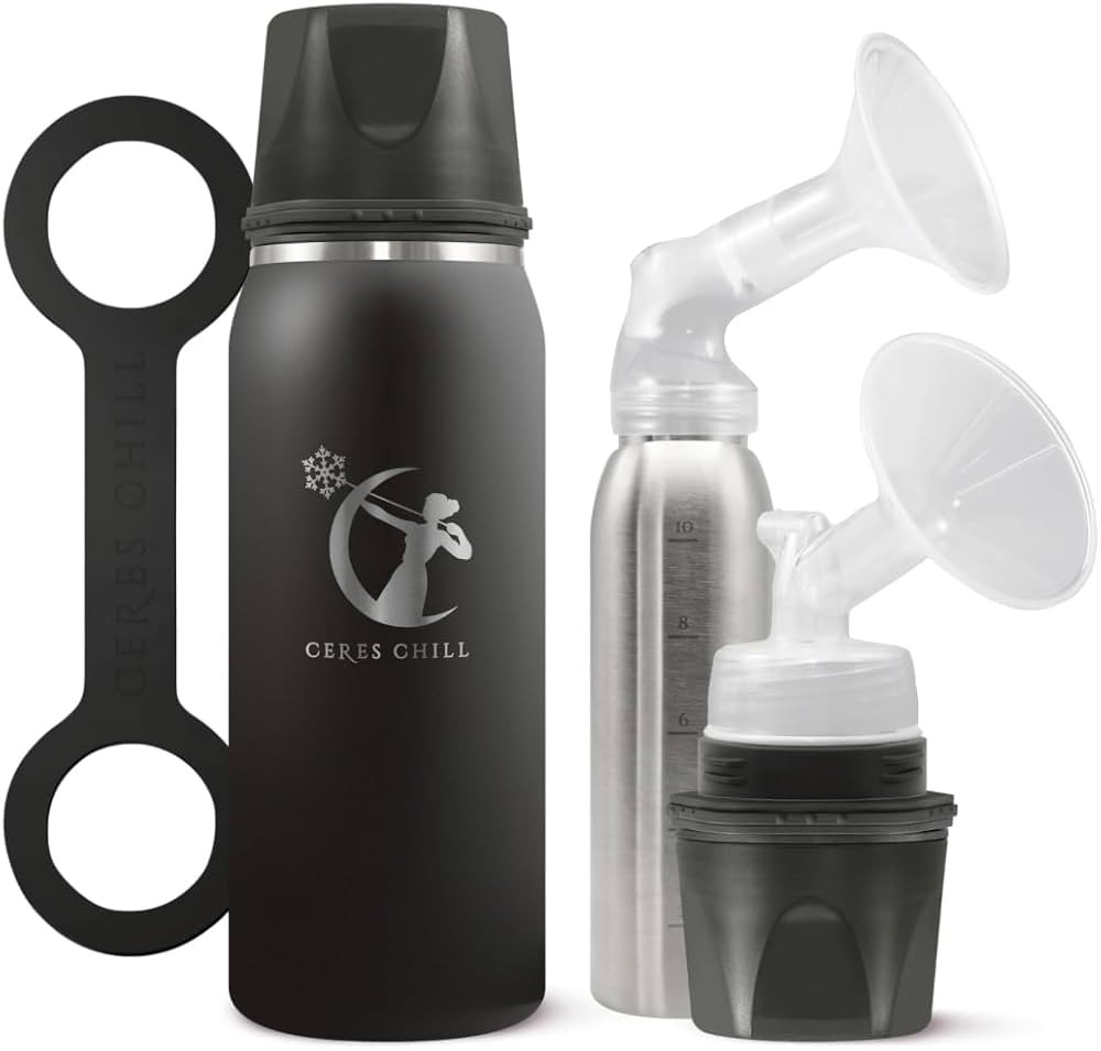 Breastmilk Chiller Reusable Storage Container by CERES CHILL | Keeps Milk Safe for up to 20 Hours... | Amazon (US)