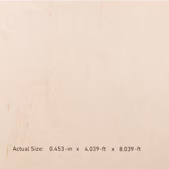 1/2-in x 4-ft x 8-ft Maple Sanded Plywood | Lowe's