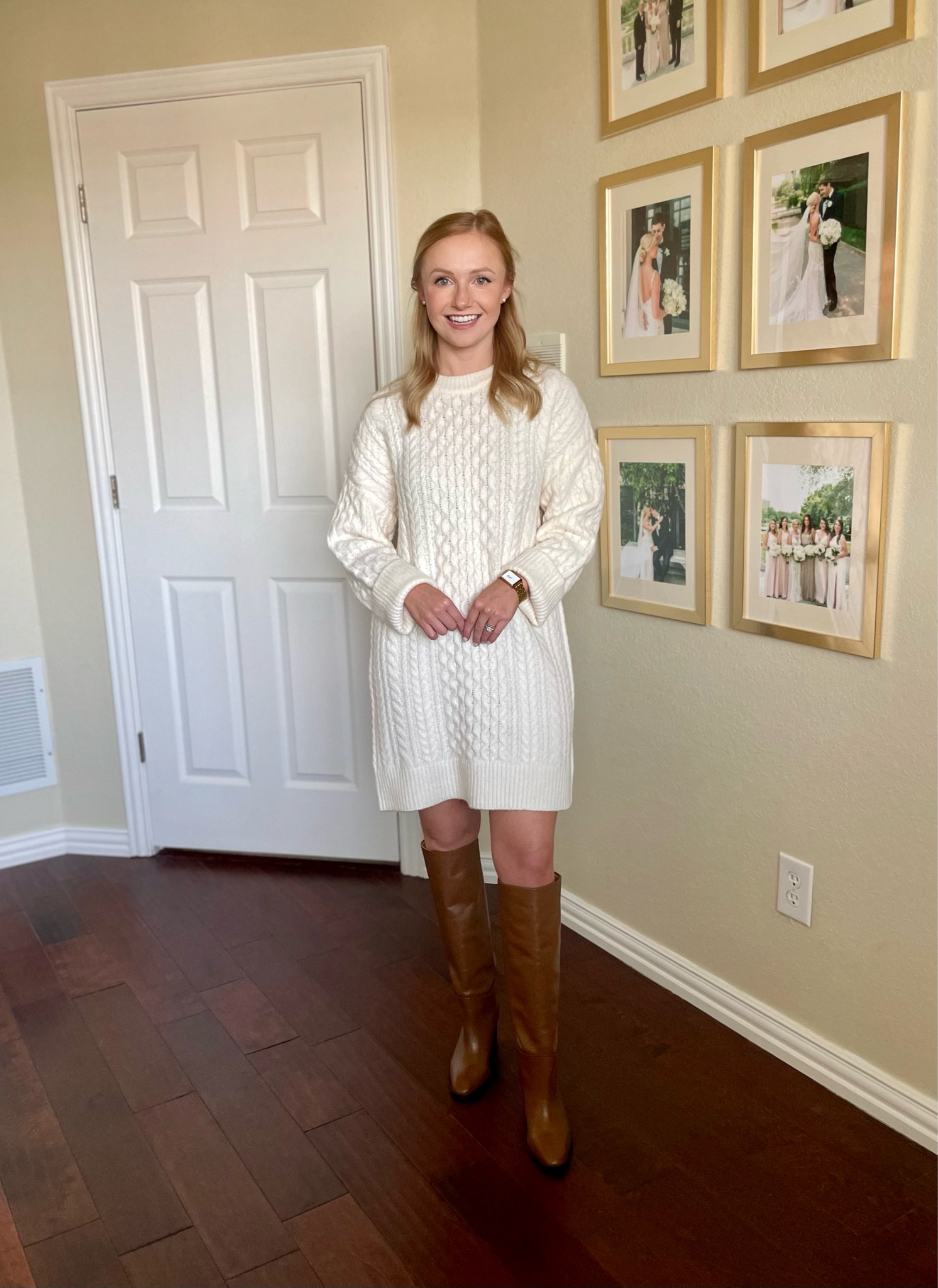 Wearing an XS regular in dress | sweater dress, fall dress, cable knit, Thanksgiving outfit 

#LTKHoliday #LTKSeasonal #LTKStyleTip