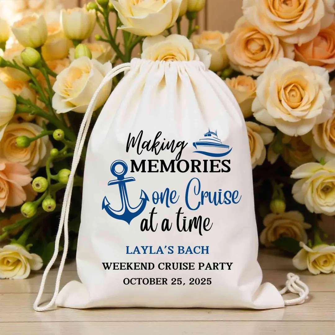 Custom Making Memories Customized Cruise Bags - Ocean Cruise Vacation Bags - Cruise Oh Ship Kit K... | Etsy (US)