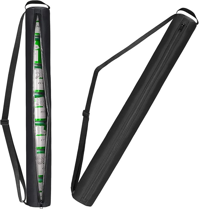 Beer Sleeve for Golf Bag,7-Can Insulated Cooler Sleeve, Beer Drink Accessories Sling Cooler Fits ... | Amazon (US)