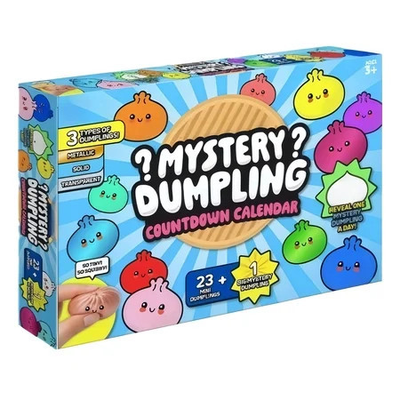 2026 Mystery Dumpling Squeeze Countdown Blind Box, 24 Pack Random Squishy Toys, Ideal Gift for Kids Adults, Stress Relief Advent Calendar | Walmart (US)