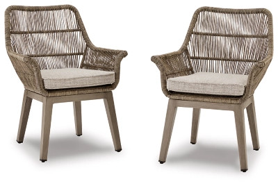 Beach Front Outdoor Arm Chair (Set of 2) | Ashley Homestore