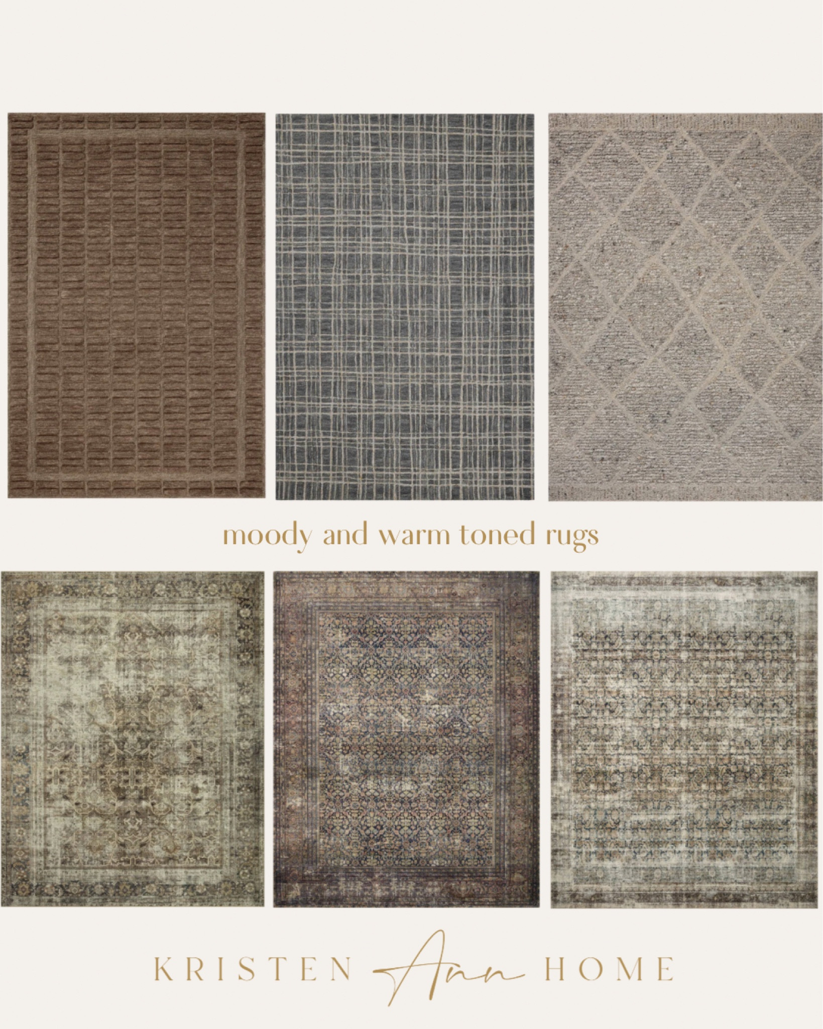Beautiful moody and warm toned rugs are my favorite. I love adding warmth and texture to any space. I feel it just makes the space cozy and inviting. These are some great rug options from Amber Lewis x Loloi, Chris Loves Julia x Loloi & Magnolia Home x Loloi

#LTKSeasonal #LTKStyleTip #LTKHome