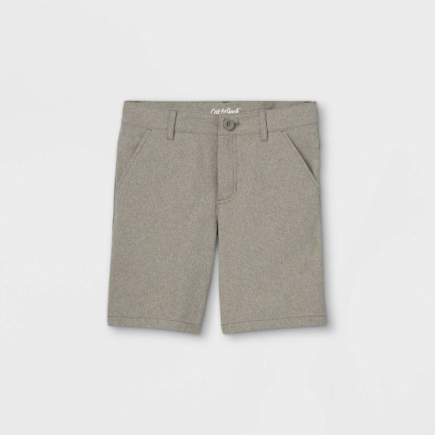 Boys' Flat Front Quick Dry Chino Shorts - Cat & Jack™ | Target