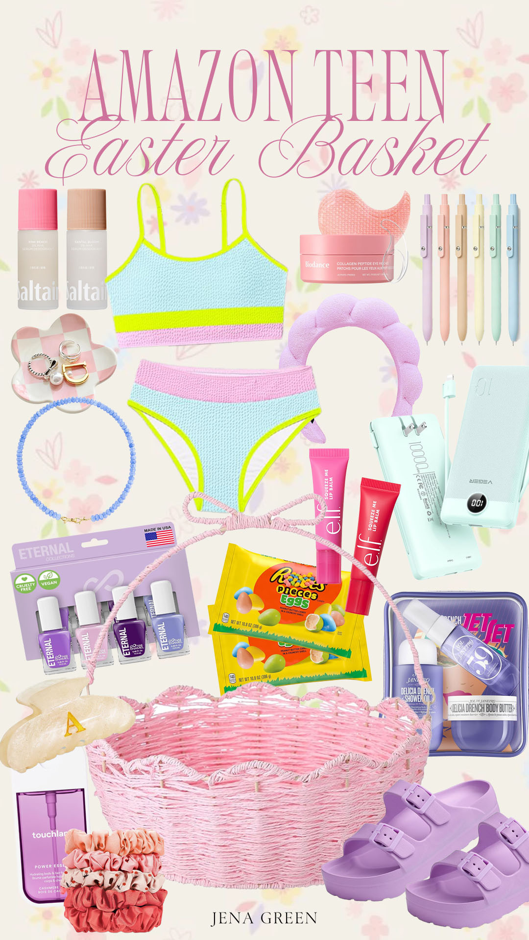 Last minute teen Easter basket | Easter Gift Basket | Teen Easter Basket | Easter Basket for Teen Girls 

 #LTKSeasonal