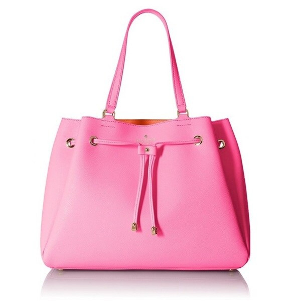 Kate Spade Cape Drive Lynnie Tote Bag - Rouge Pink/Bright Papaya | Bed Bath & Beyond