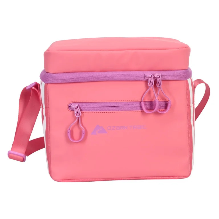 Ozark Trail Small Coated Cooler with Removable Hardliner, 6 Can Capacity, Summer Vibes Collection... | Walmart (US)