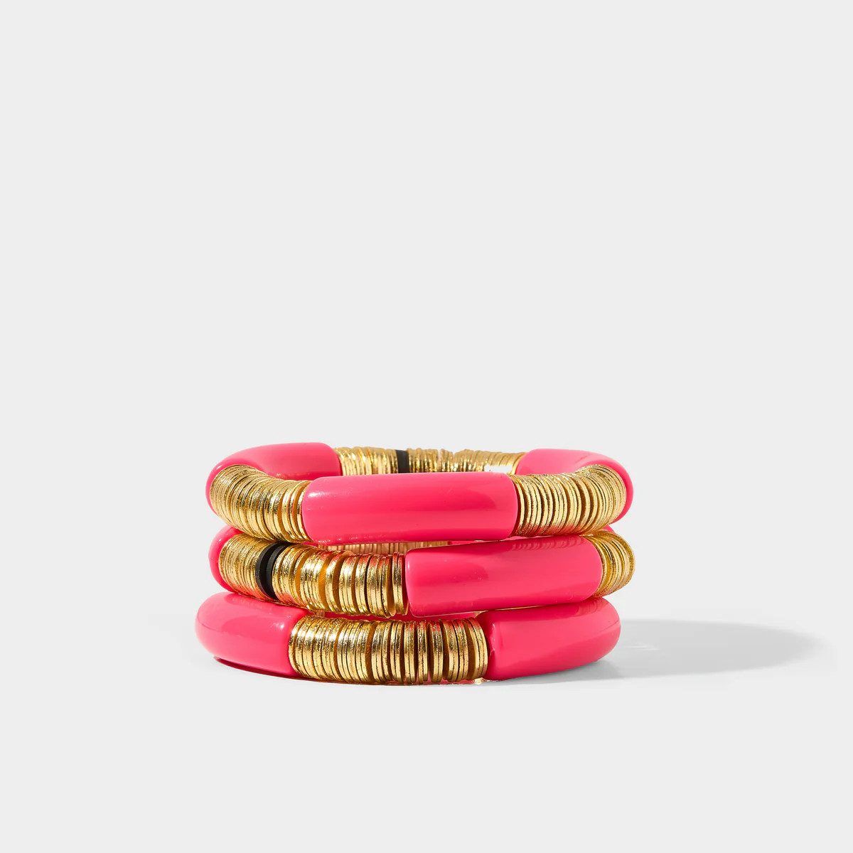 Flamingo Pink Zo Bracelet | Allie + Bess