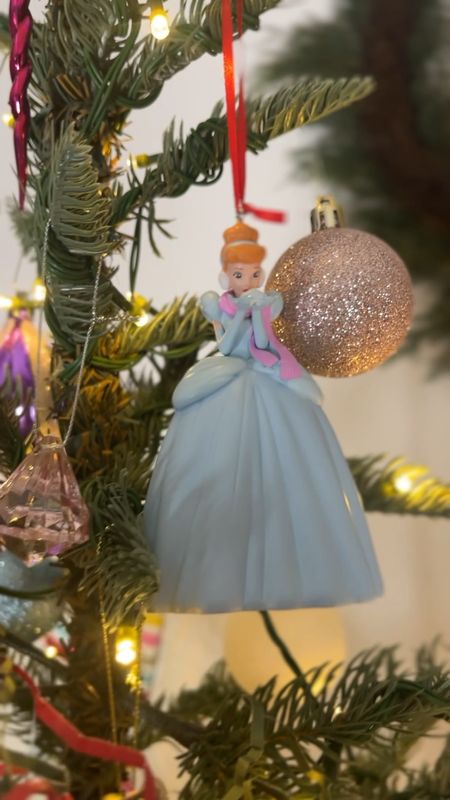 Disney 100 Princess Ornaments 👑 

This year we went Disney, colorful, and princess for our tree and these Hallmark Ornaments really set it off. The set comes with Tiana, Cinderella, Belle, Rapunzel, Ariel, and Jasmine. 

#christmasdecor #christmas #christmasornaments #disneychristmas

#LTKhome #LTKHoliday #LTKSeasonal