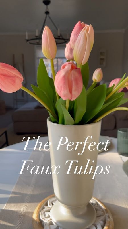 Affordable, and super realistic tulips are a must this spring! 

#LTKVideo #LTKhome #LTKSeasonal