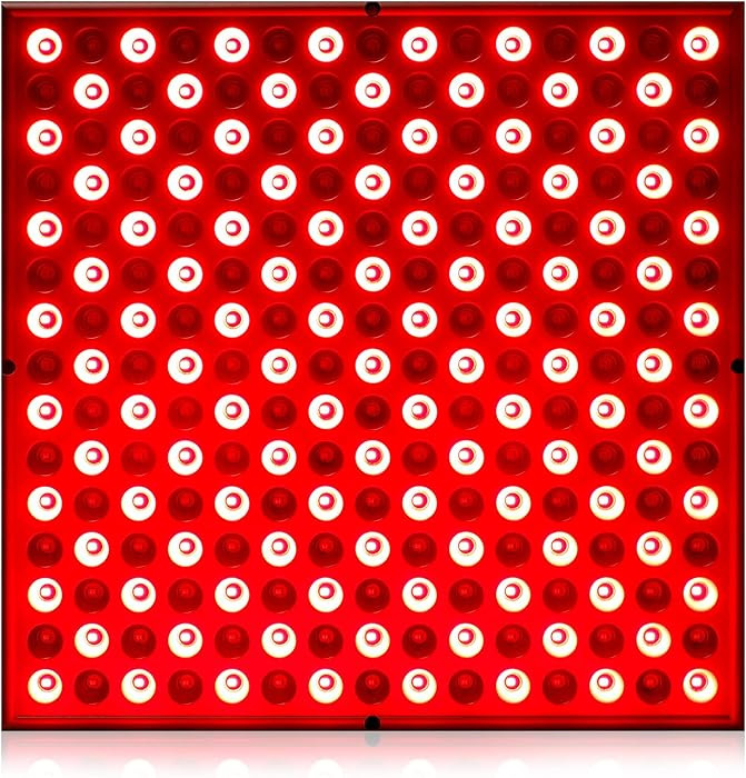 LED-Red-Light-Therapy-Device - 45W LED Panel Deep 660nm and Near-Infrared 850nm Light Combo for S... | Amazon (US)