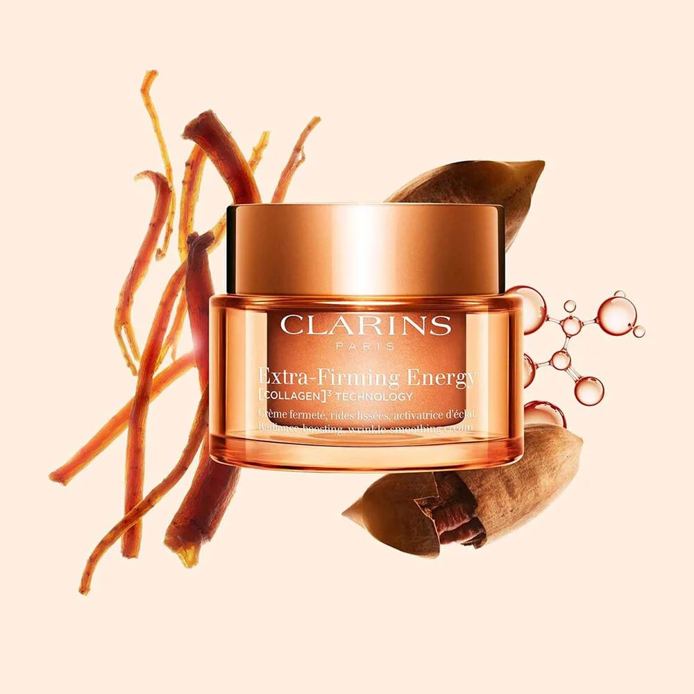 Extra-Firming Energy Refillable Moisturizer with Collagen Polypeptide + Niacinamide | Clarins USA
