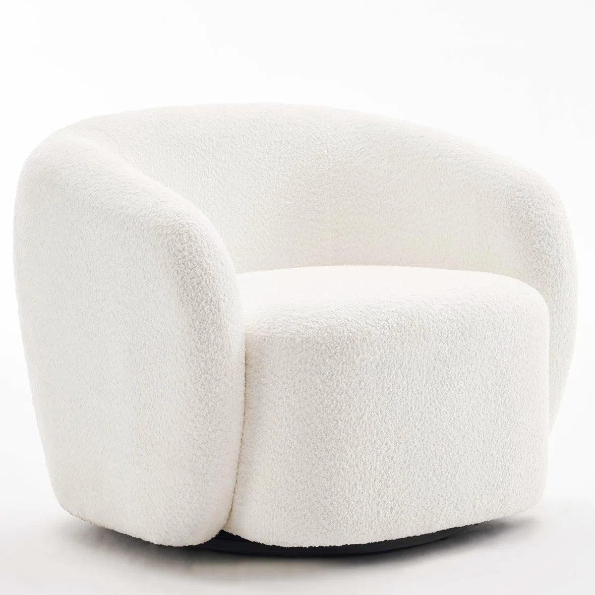Munehito Upholstered Swivel Barrel Chair | Wayfair North America