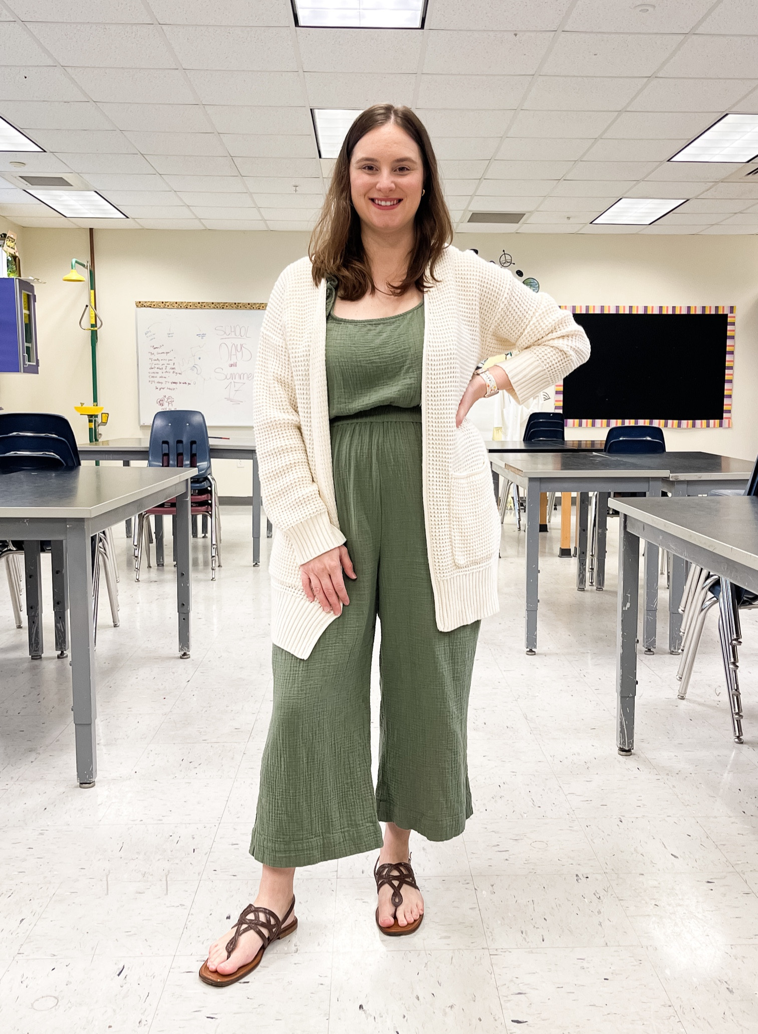 Cozy, rainy day outfit. 

UpWest Coastal Overalls, Large
Zesica Cardigan, Large

#LTKWorkwear #LTKStyleTip #LTKMidsize