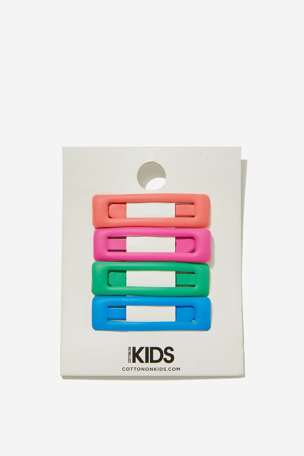 4 Pk Snap Clips | Cotton On (US)