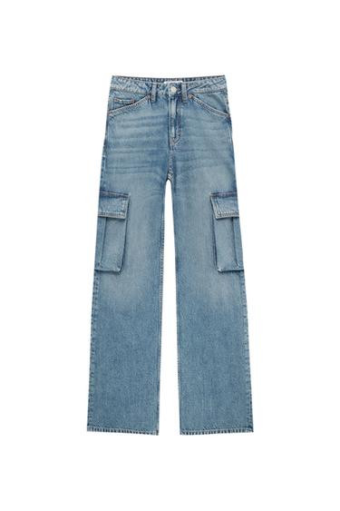 JEAN CARGO JAMBE LARGE | PULL and BEAR FR