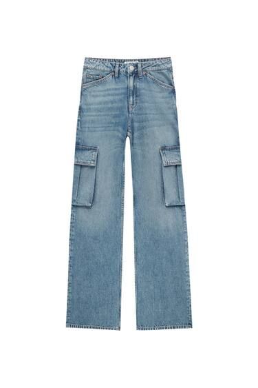 JEAN CARGO JAMBE LARGE | PULL and BEAR FR