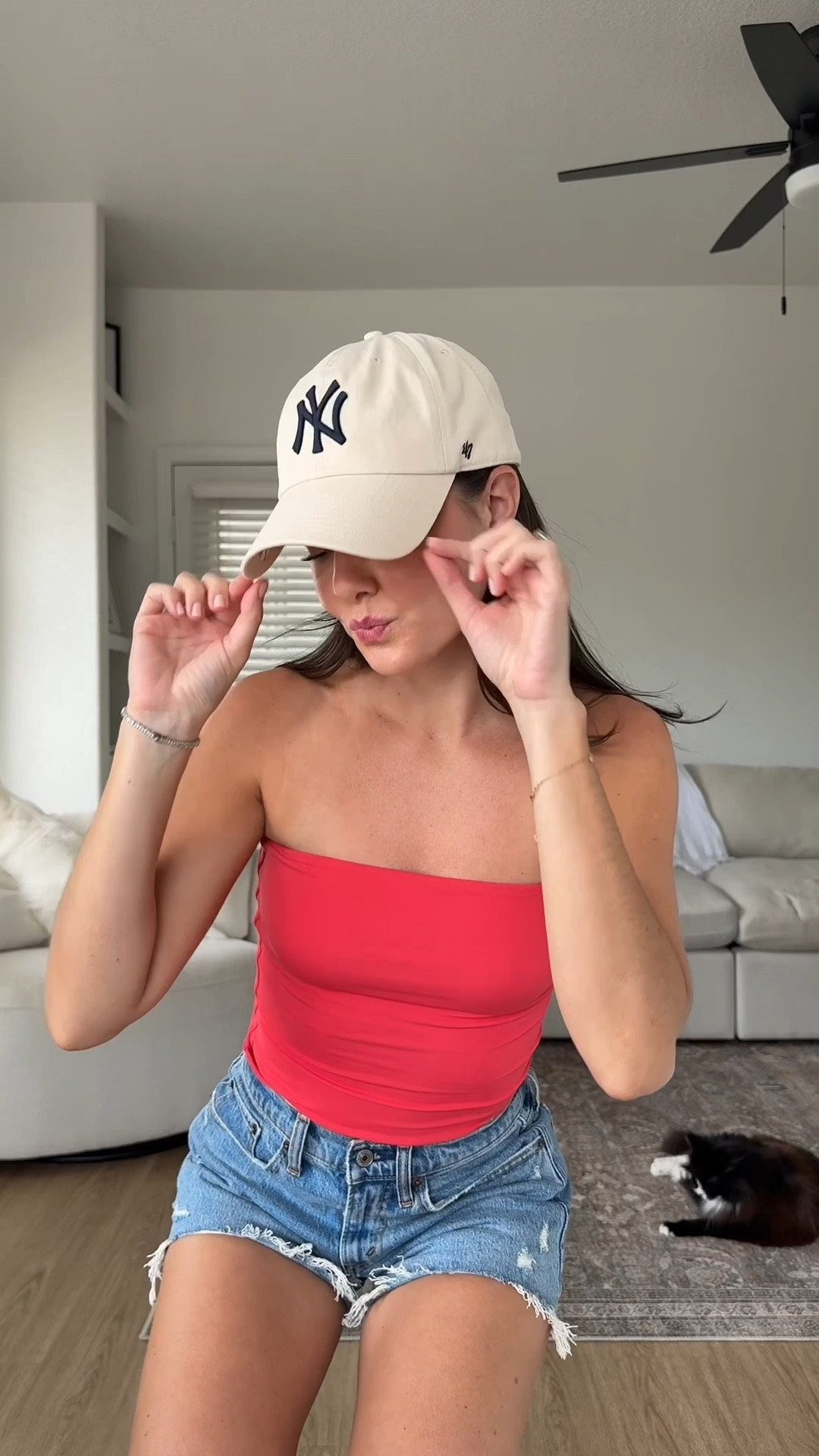 weekend outfit! Abercrombie sale ends today 5/12 and so does code SHORTSAF for an extra 15%! I’m 5’7” and I wear a size XS/25 at Abercrombie and small in the tube top  

#LTKSeasonal #LTKStyleTip #LTKFindsUnder50