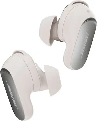 Bose - QuietComfort Ultra (2nd Gen) True Wireless Noise Cancelling In-Ear Earbuds - White Smoke | Best Buy U.S.