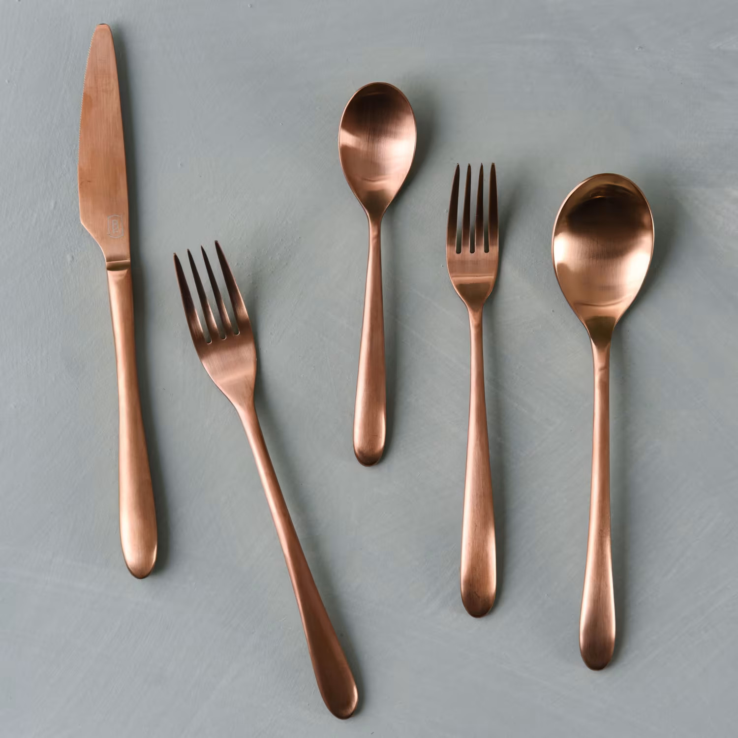 Alba Rose Gold Flatware | Magnolia