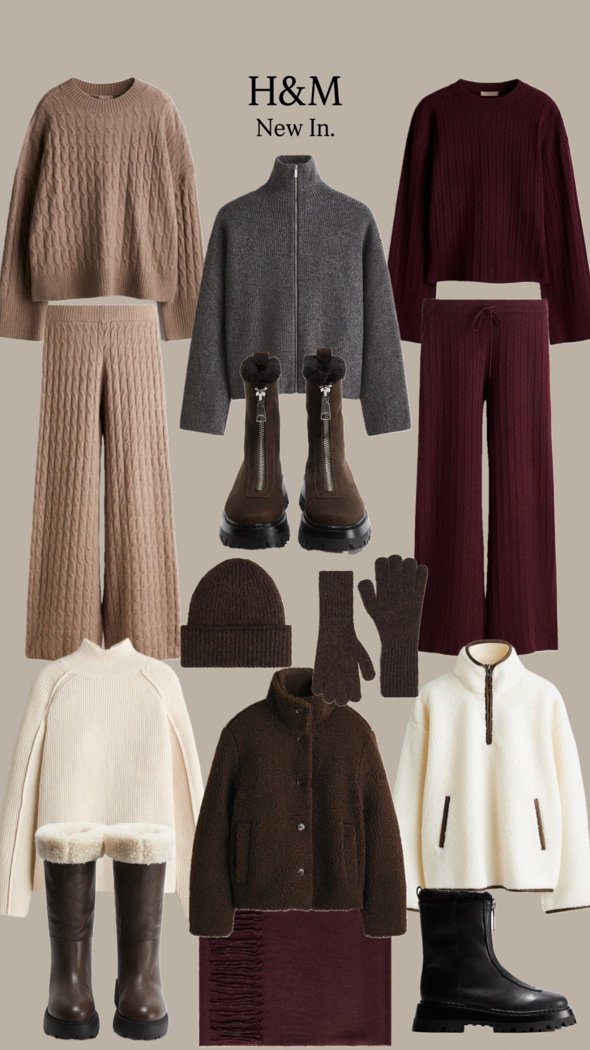 H&M new in. Cold weather cosy picks 

#LTKwinter #LTKautumn #LTKgiftguide