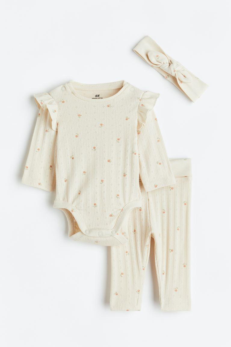 3-piece Cotton Set | H&M (US + CA)