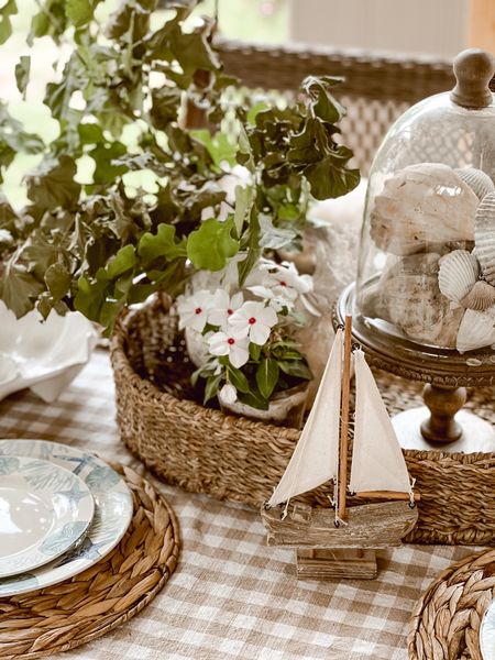 Looking for a cute addition to your coastal cottage oasis? This wooden sailboat is perfect! 

#LTKFind #LTKhome #LTKSeasonal