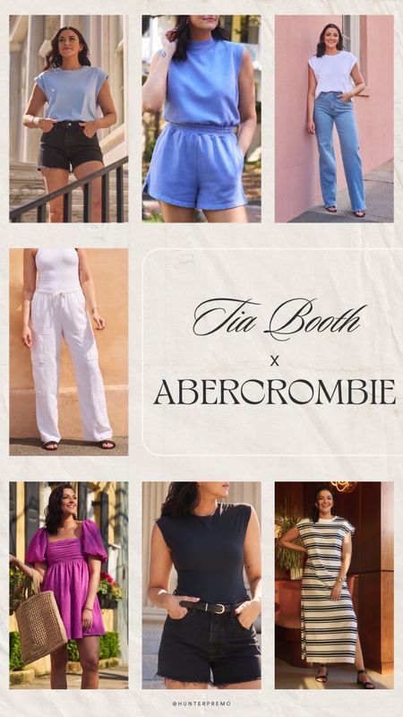 Tia’s new collection with Abercrombie! Obsessed with these pieces for spring & summer! 

#LTKSeasonal #LTKstyletip #LTKfindsunder100