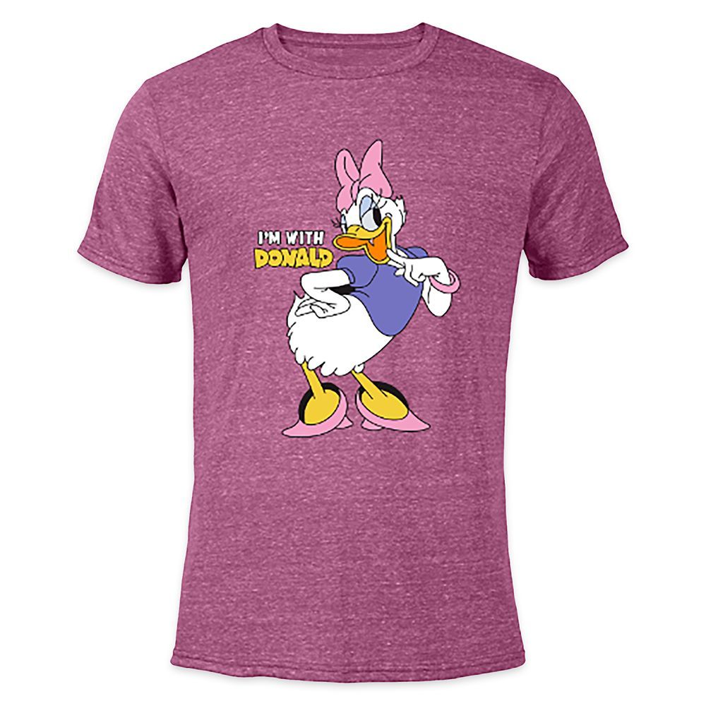 Daisy Duck Valentine's Day Heathered T-Shirt for Adults – Customized | shopDisney | Disney Store