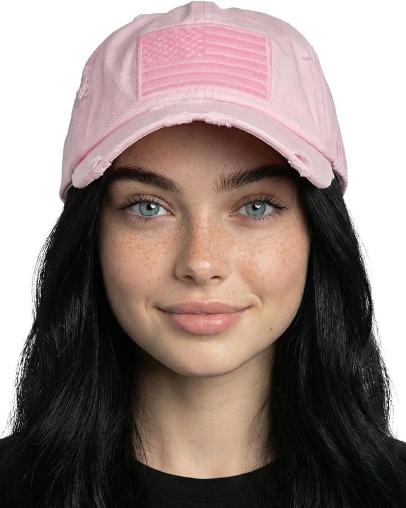 Funky Junque Distressed Vintage Baseball Cap - Embroidered Patch Women's Hat - Holiday, Lifestyle... | Amazon (US)