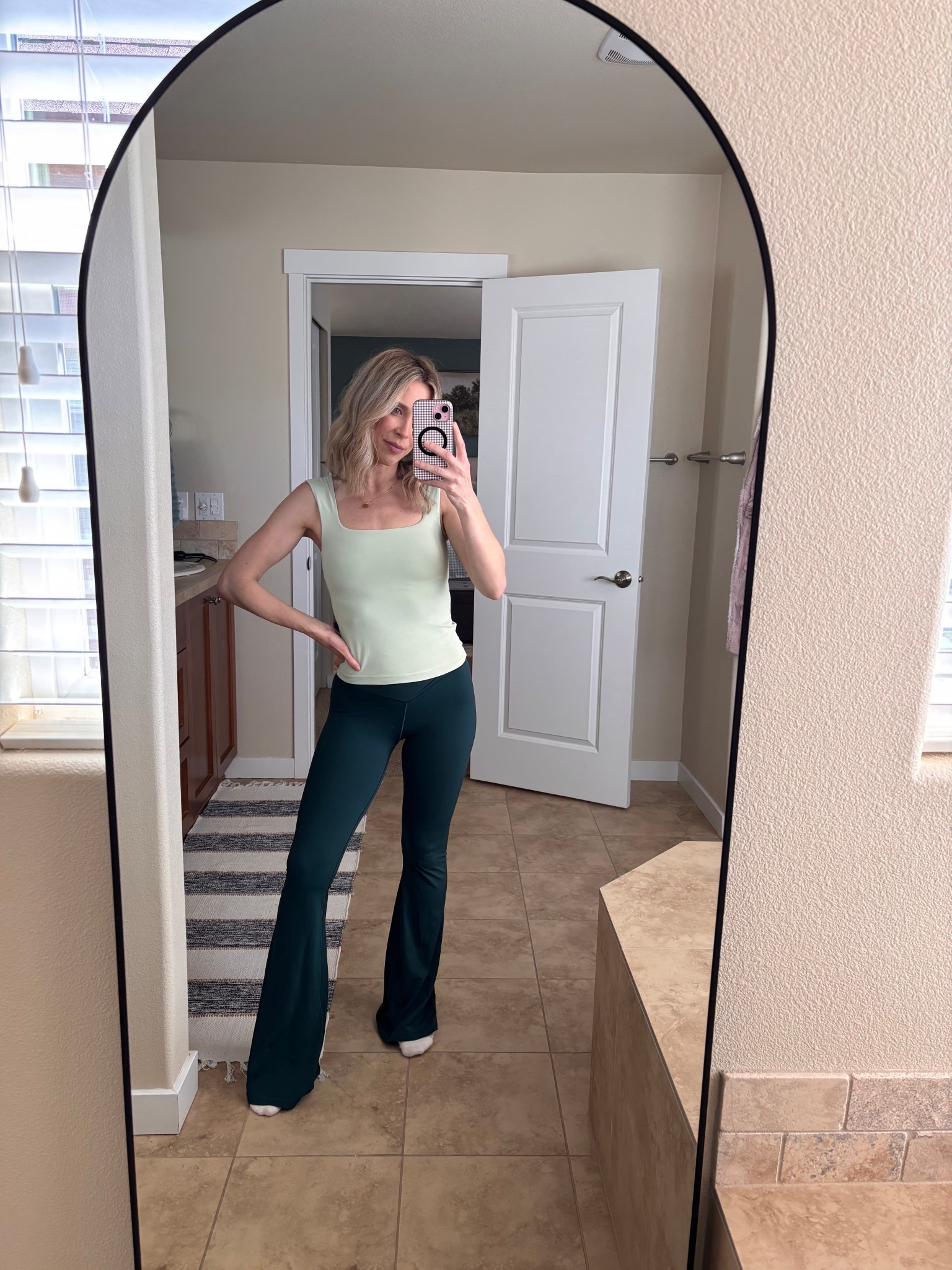 Size small in top and bottom. Extra 20% off sale right now! 

#LTKmomlife #LTKxAerie #LTKootd