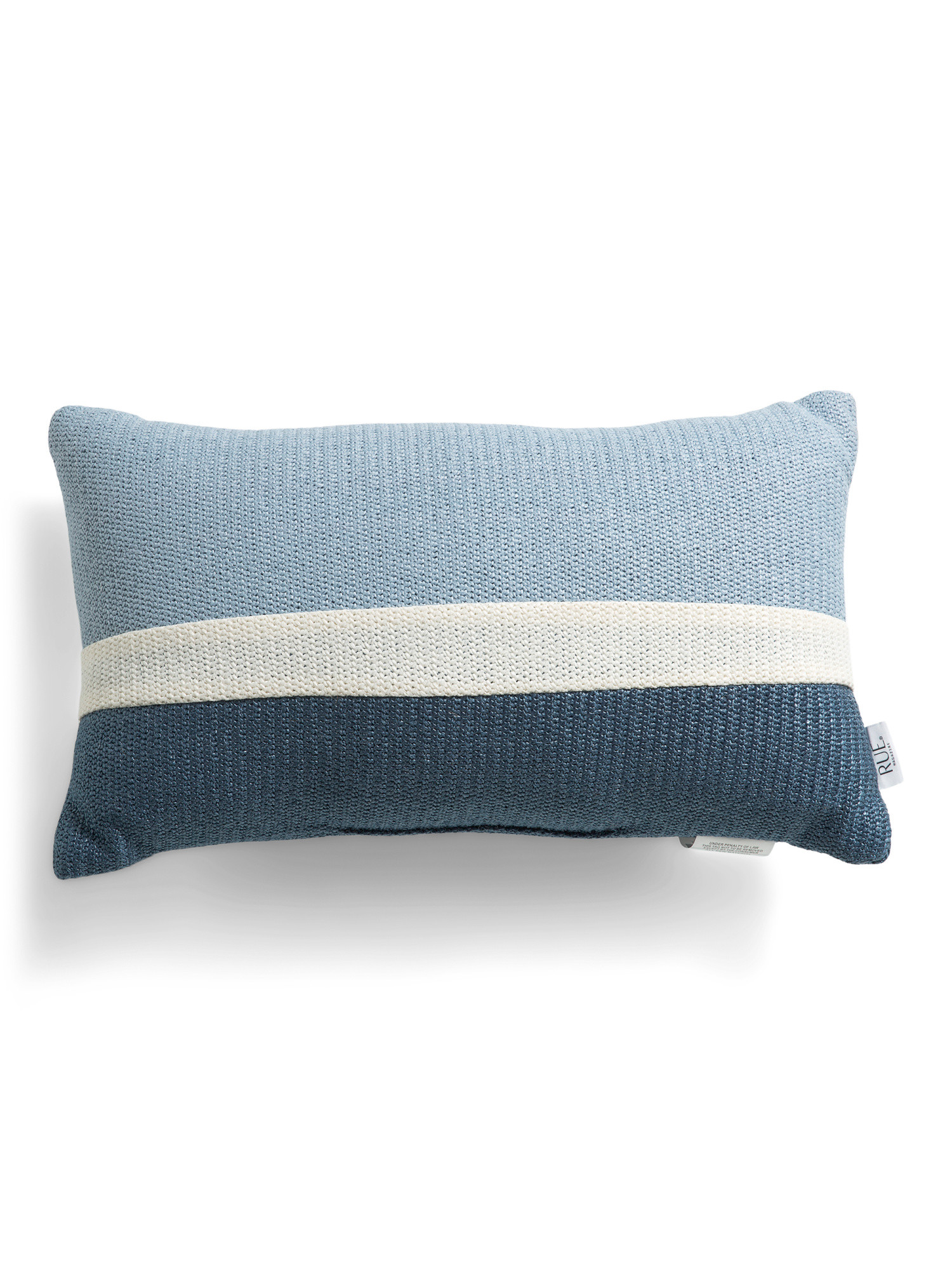 14x24 Block Striped Faux Straw Outdoor Pillow | TJ Maxx