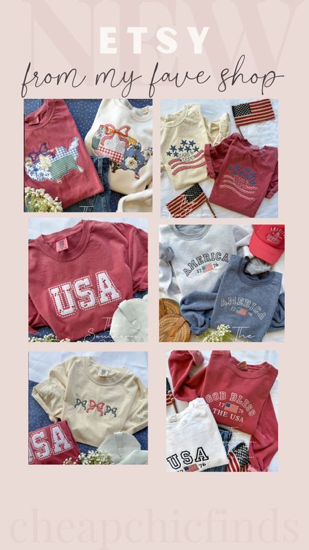 New American nights collection from my fave Etsy shop!! 😍🇺🇸 I had to snag the quoted America one!! I got it in the off white color!

#etsyfinds #4thofjuly

#LTKFindsUnder50 #LTKSeasonal