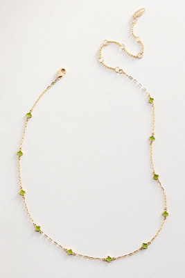 Tiny Clover Chain Necklace | Anthropologie (US)