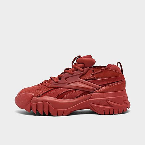 Reebok Women's Cardi B Club C V2 Casual Shoes in Red/Red/Red Size: 11.0 | Finish Line (US)