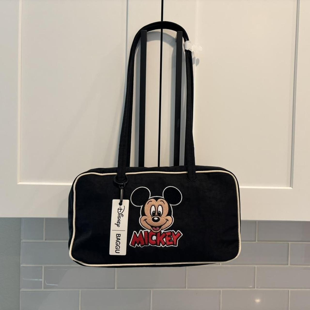 Baggu Disney Bowler Bag

Black shoulder bag with... | Depop | Depop US