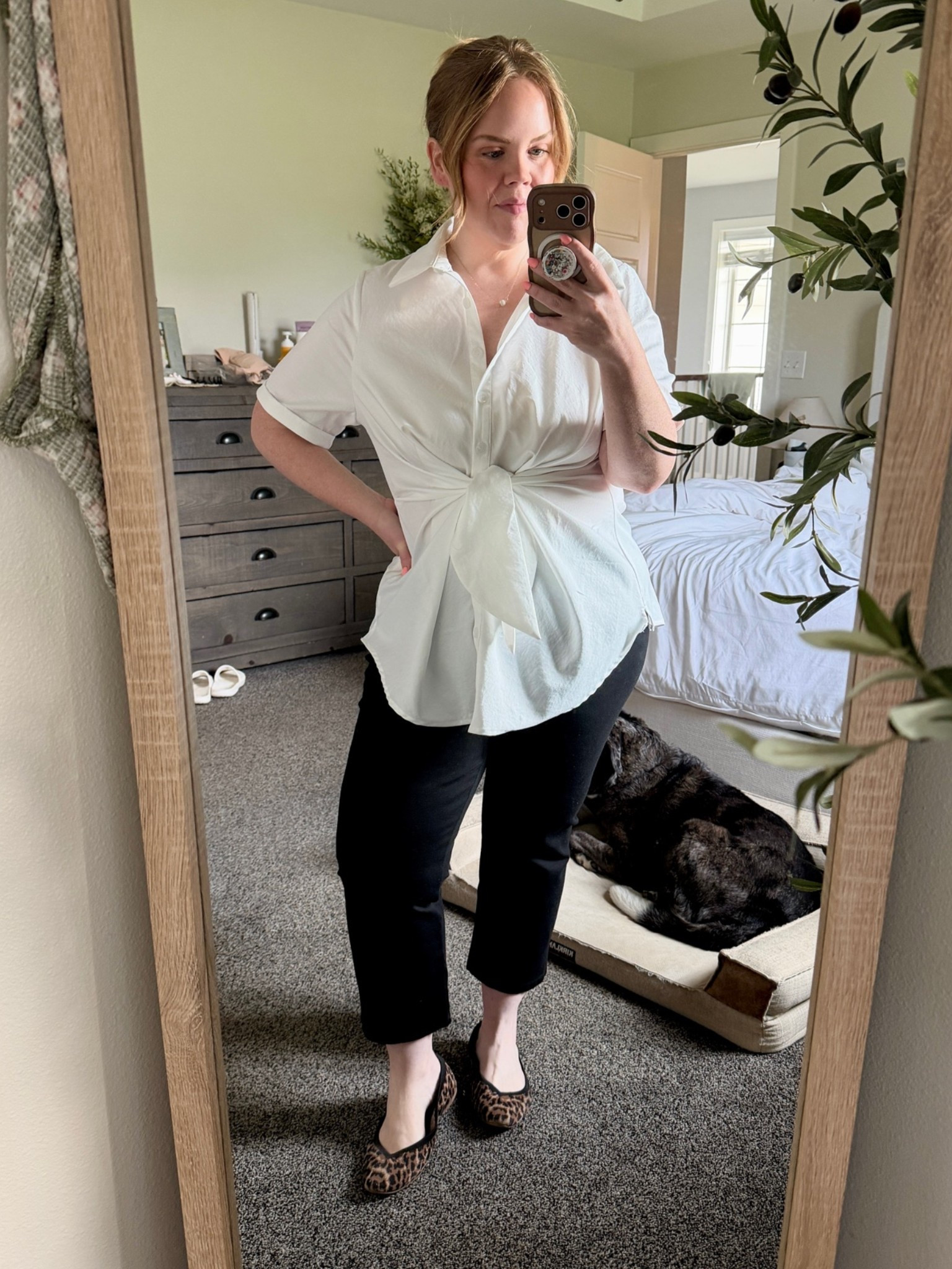 L top and bottom! 
Office workwear midsize ootd

#LTKMidsize #LTKWorkwear #LTKootd