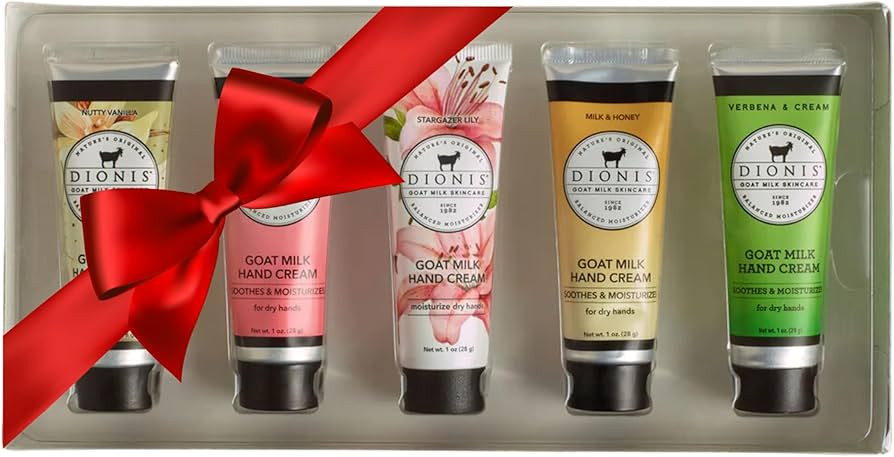 Dionis Goat Milk Skincare Hand Cream Gift Sets - Assorted Scented Travel Size Hand Creams In a Gi... | Amazon (US)