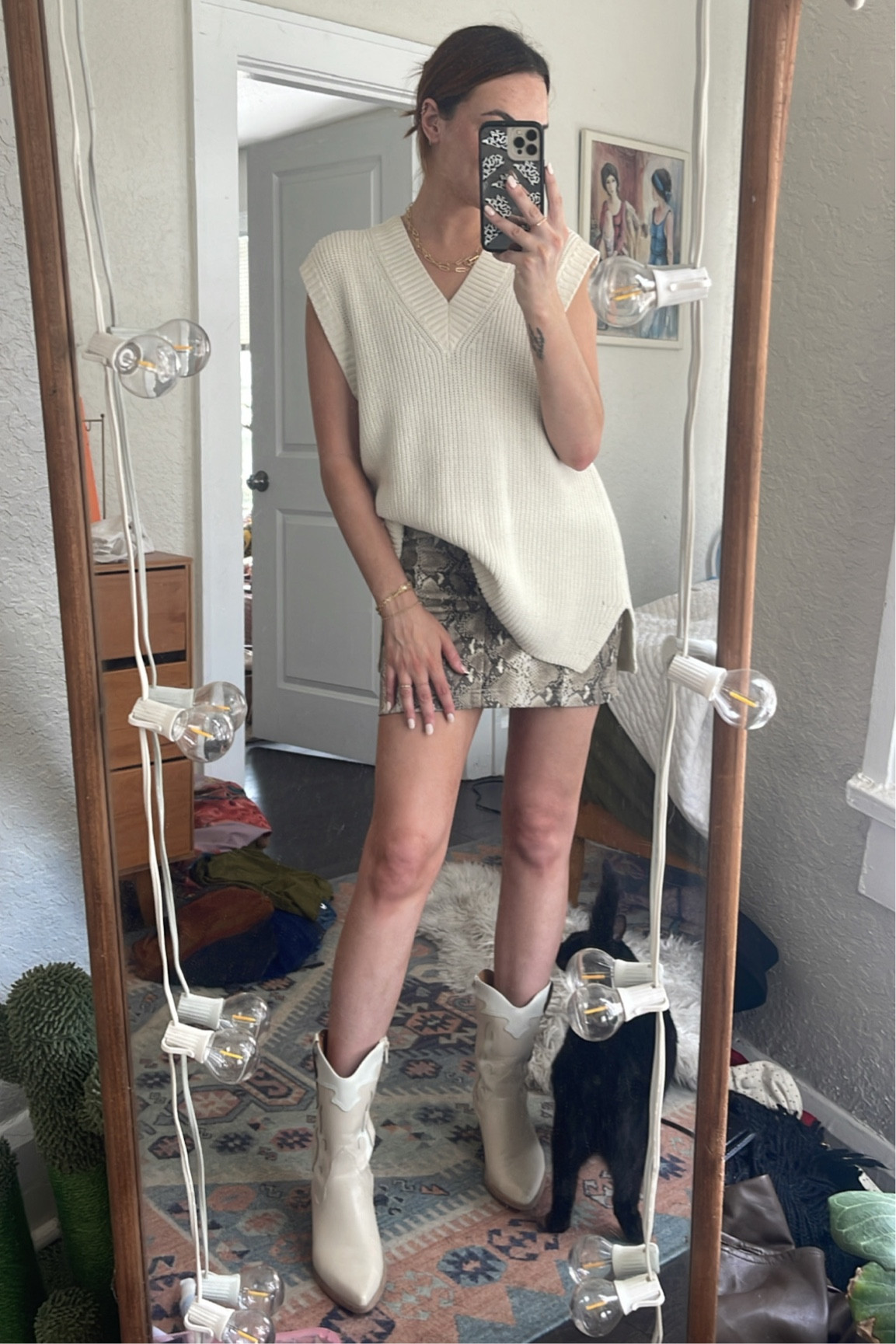 Coastal cowgirl fall?? My cowboy boots are carrying me through the change of seasons 🫡 

#LTKfindsunder50 #LTKstyletip #LTKSeasonal