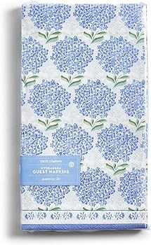 Two's Company Hydrangea 3-Ply Paper Napkins - Elegant Floral Design Guest Towel/Dinner Napkin Set... | Amazon (US)