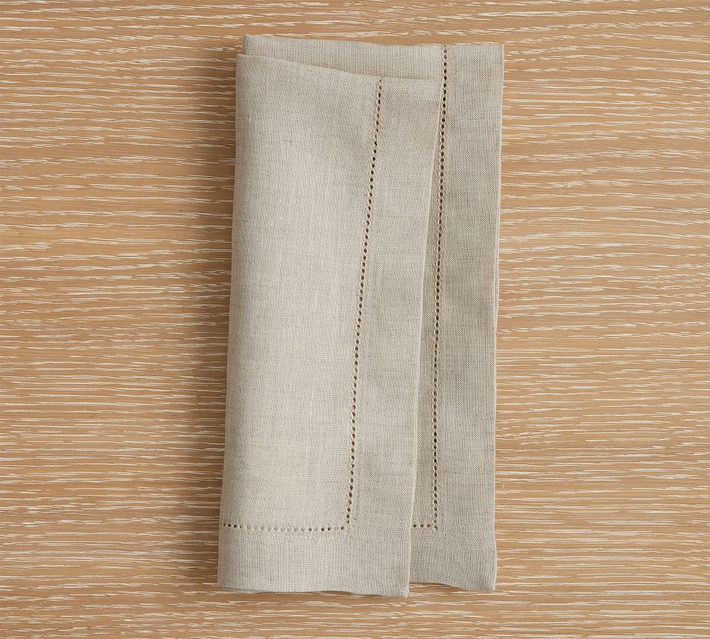 Belgian Linen Napkins - Set of 12 | Pottery Barn (US)