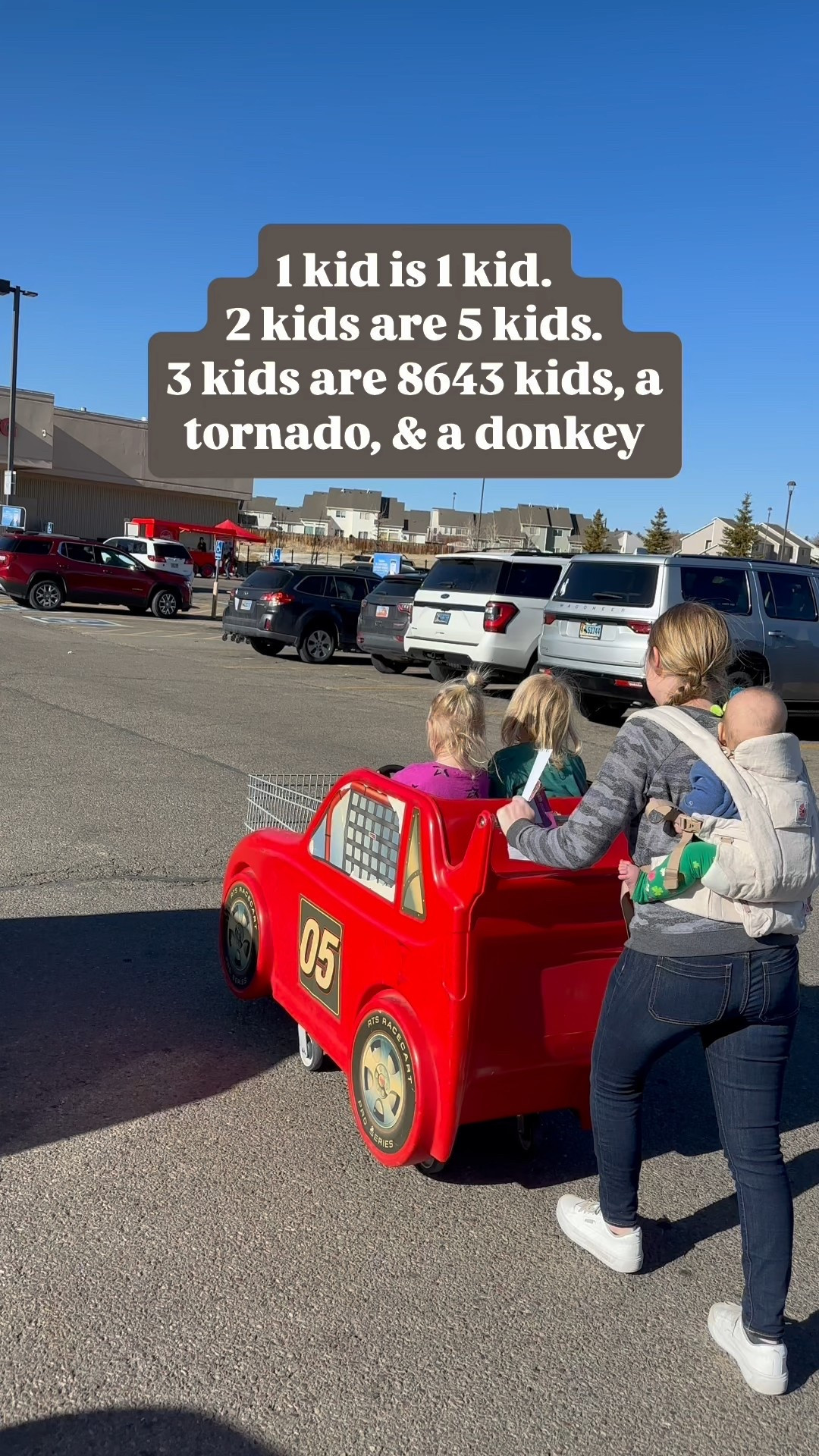 Running errands with my three little ones. These jeans and white sneakers are a favorite. Also this baby carrier 🙌🏼

#LTKBaby #LTKKids #LTKShoeCrush