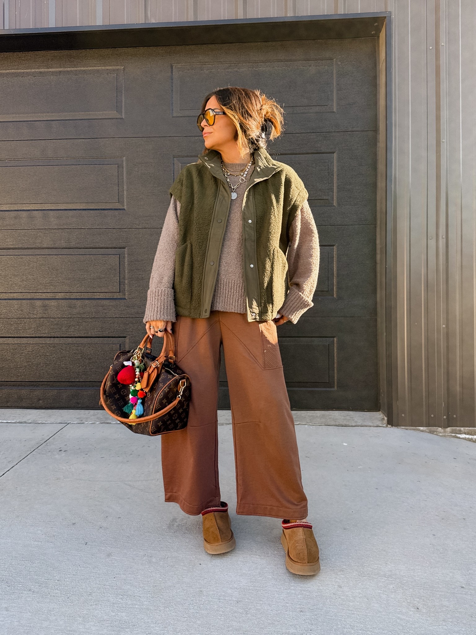 Come Sunday look
Sweater: XL
Pants: XL
Vest: XL
UGG’s : true to size 
Use code: STEPH15 at Beljoy for my necklaces  


#LTKMidsize #LTKgrwm #LTKootd