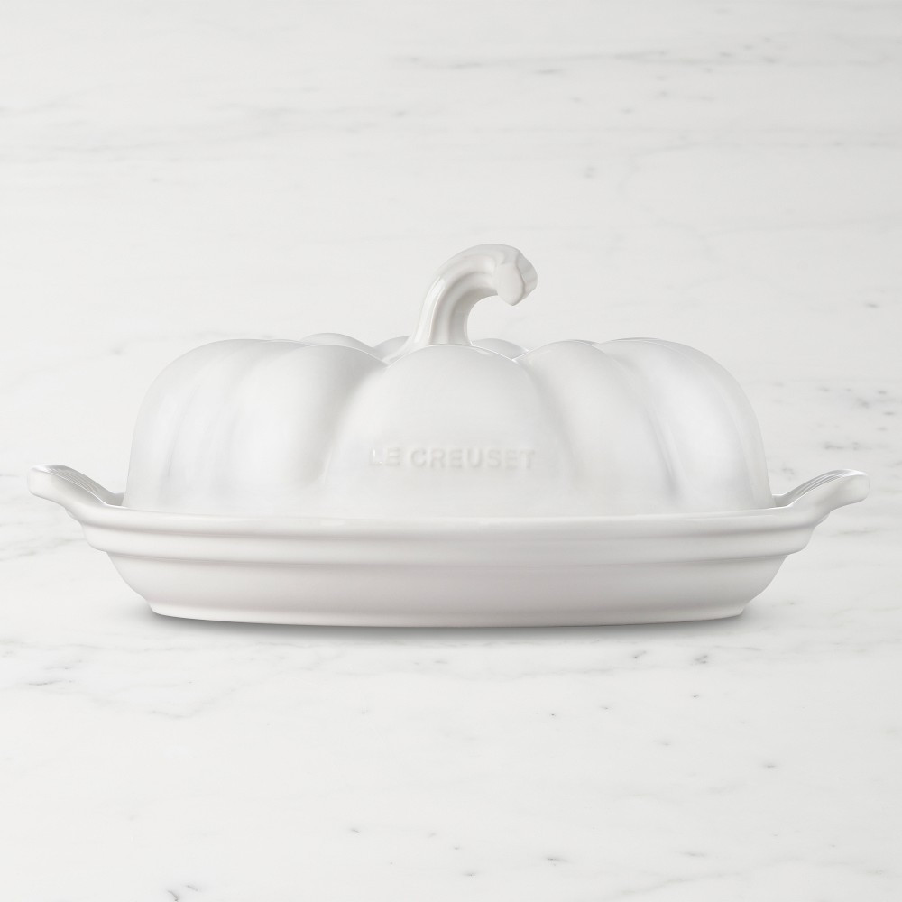 Le Creuset Stoneware Pumpkin Butter Dish | Williams-Sonoma