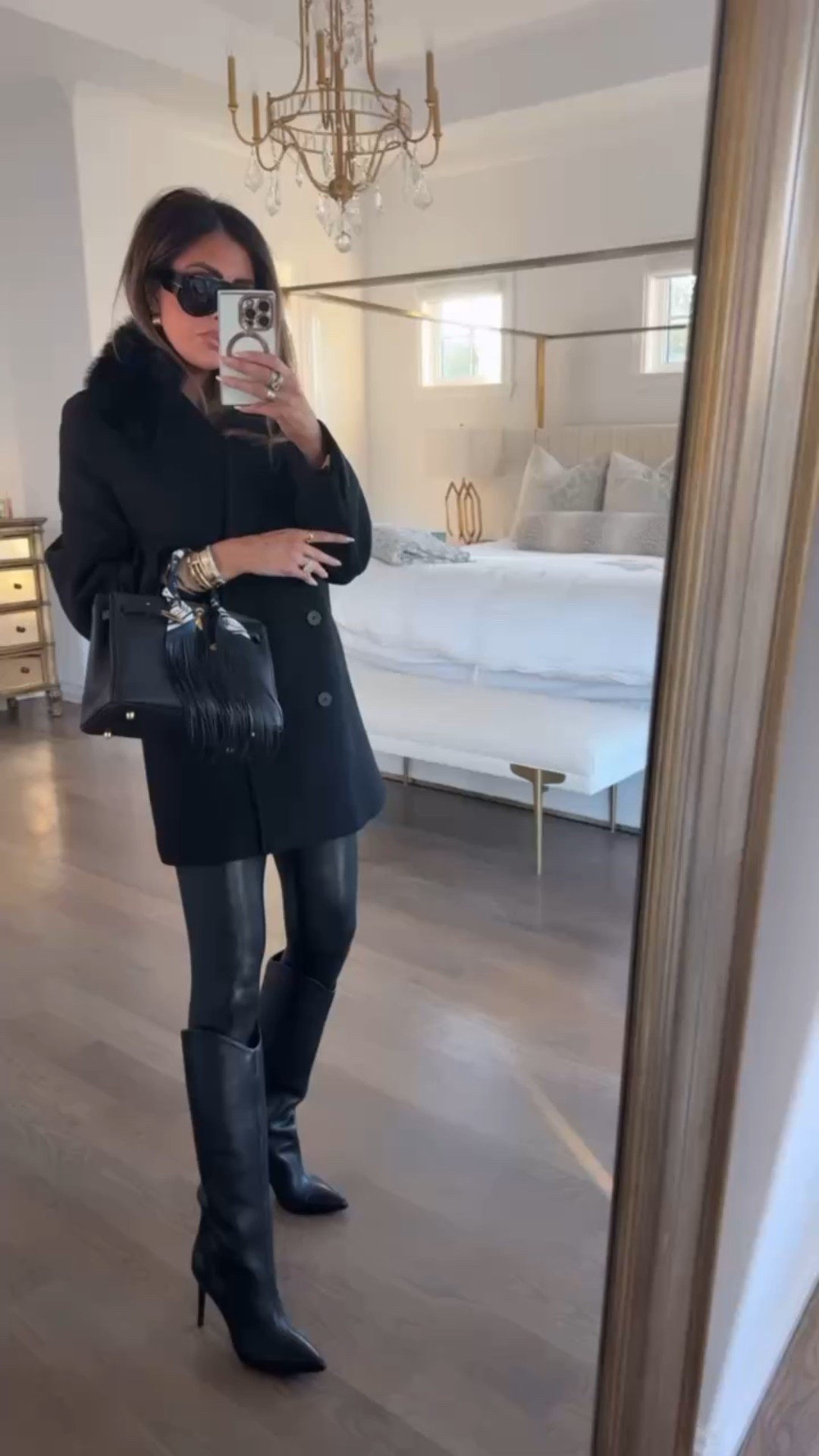 I’m wearing a size small in both this jacket and leggings! 

Winter fashion, Winter outfits, Tularosa coat, leggings, Holiday outfits, statement coats, wool coat, Emily Ann Gemma

#LTKootd #LTKSeasonal #LTKHoliday